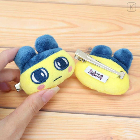 Japan Tamagotchi Plush Hair Clip - Mametchi - 2