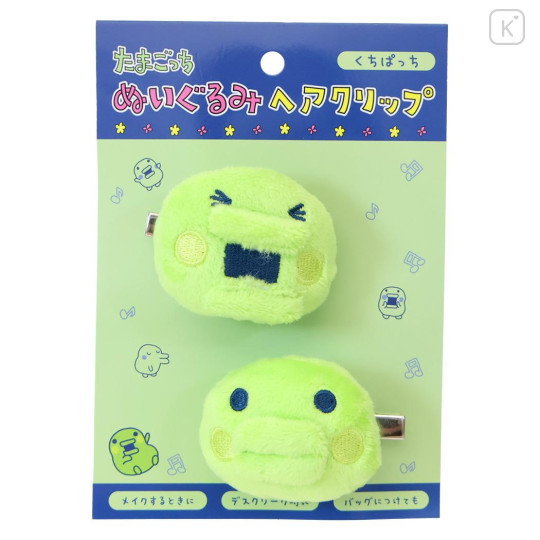 Japan Tamagotchi Plush Hair Clip - Kuchipatchi - 1
