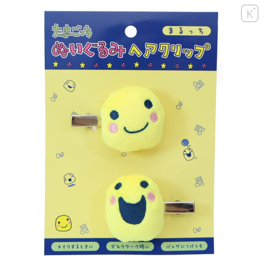 Japan Tamagotchi Plush Hair Clip - Marutchi - 1
