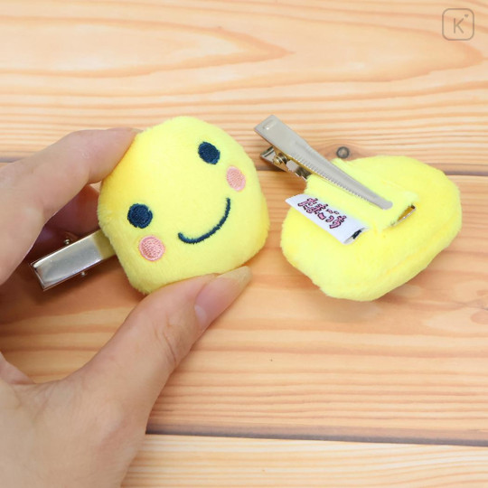Japan Tamagotchi Plush Hair Clip - Marutchi - 2