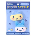 Japan Tamagotchi Plush Hair Clip - Young Mametchi & Young Mimitchi - 1
