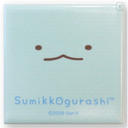 Japan San-X Ceramic Tile Magnet - Sumikko Gurashi : Tokage Mino Ware - 1