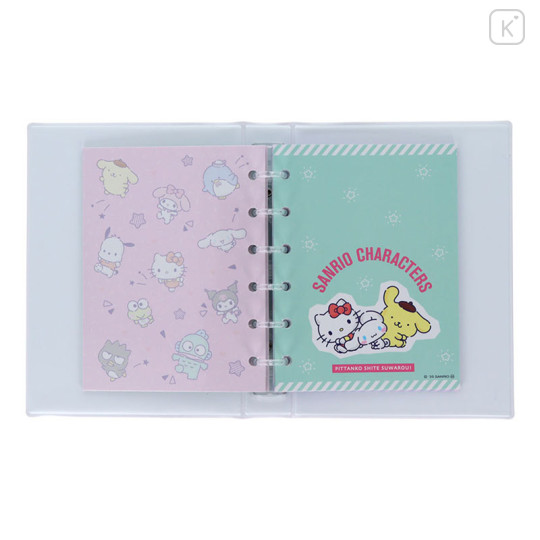 Japan Sanrio 6 Hole Sticker Binder - Sanrio Characters - 3