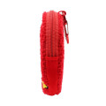 Japan Sanrio Circle Sagara Embroidery Pouch - Hello Kitty : Red - 4