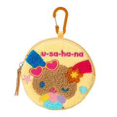 Japan Sanrio Circle Sagara Embroidery Pouch - Usahana