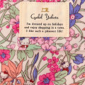 Japan Sanrio Circle Sagara Embroidery Pouch - Hello Kitty : Pink - 4