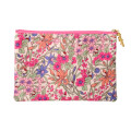 Japan Sanrio Liberty Fabrics Flat Pouch - Hello Kitty : Pink - 2