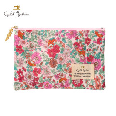 Japan Sanrio Liberty Fabrics Flat Pouch - My Melody : Pink