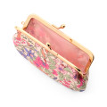 Japan Sanrio Liberty Fabrics Coin Purse - Hello Kitty : Pink - 3