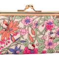 Japan Sanrio Liberty Fabrics Coin Purse - Hello Kitty : Pink - 5