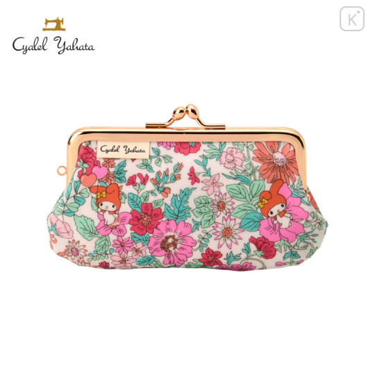 Japan Sanrio Liberty Fabrics Coin Purse - My Melody : Pink - 1