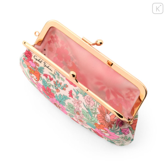 Japan Sanrio Liberty Fabrics Coin Purse - My Melody : Pink - 3