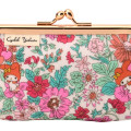 Japan Sanrio Liberty Fabrics Coin Purse - My Melody : Pink - 4