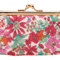 Japan Sanrio Liberty Fabrics Coin Purse - My Melody : Pink - 5