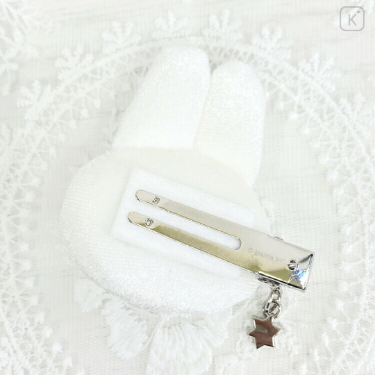 Japan Miffy Velour Bangs Clip - Miffy : White - 2