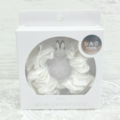 Japan Miffy Silk Scrunchie - Miffy : White