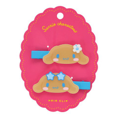 Japan Sanrio Hair Clip Set - Cinnamoroll : Sunburn