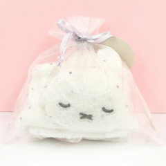 Japan Miffy Hair Turban with Drawstring Pouch - Miffy : Gray