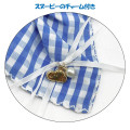 Japan Peanuts Scrunchie - Snoopy : Gingham Check Blue - 2