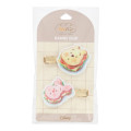 Japan Disney Bangs Clip Set - Piglet & Pooh : Bakery Sandwich - 2