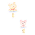 Japan Disney Bangs Clip Set - Piglet & Pooh : Bakery - 1