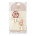 Japan Disney Bangs Clip Set - Scrump & Stitch : Bakery - 2