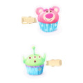 Japan Disney Bangs Clip Set - Little Green Men & Lotso : Bakery - 1