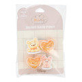 Japan Disney Shake Hair Pony Set - Piglet & Pooh : Bakery - 2