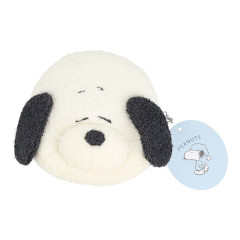 Japan Peanuts Face Pouch - Snoopy : Calm Blue Night Series Gray