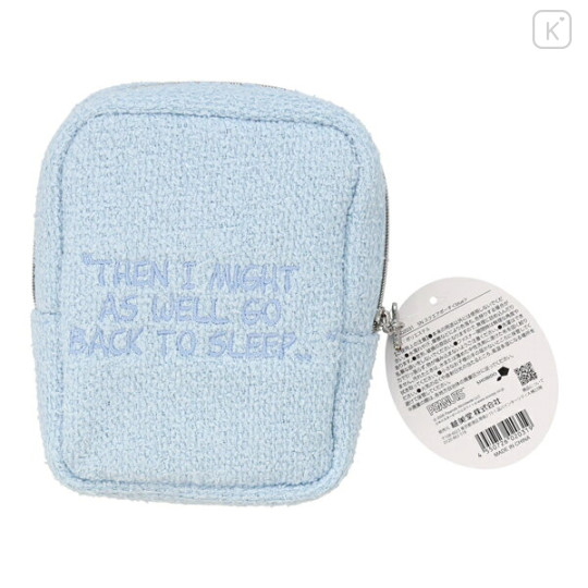 Japan Peanuts Square Pouch - Snoopy : Calm Blue Night Series Blue - 2