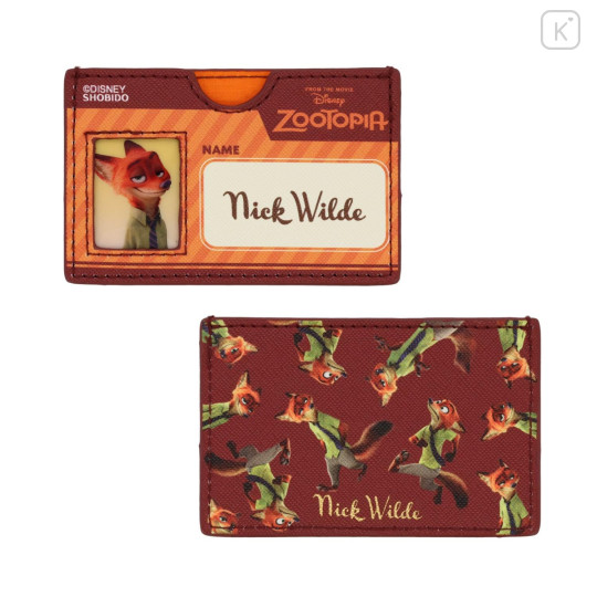 Japan Disney Card Case - Zootopia Nick - 1