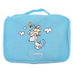 Japan Peanuts Mesh Pouch (L) - Snoopy