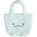 Japan San-X Fluffy Mini Tote Bag - Sumikko Gurashi : Tokage Face - 1