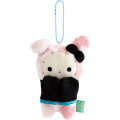 Japan San-X Hanging Plush Toy - Sentimental Circus : Tonight at the Shirokurokogumaza Tea Salon Shappo Black & White - 1