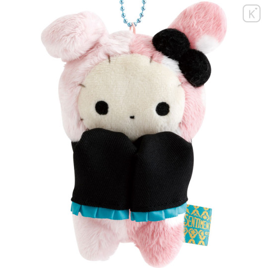 Japan San-X Hanging Plush Toy - Sentimental Circus : Tonight at the Shirokurokogumaza Tea Salon Shappo Black & White - 2