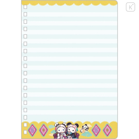 Japan San-X B6SP Notebook - Sentimental Circus : Tonight at the Shirokurokogumaza Tea Salon Yellow - 2