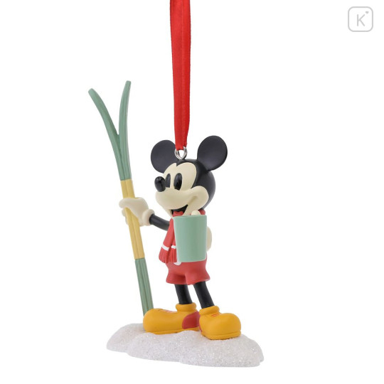 Japan Disney Store Ornament Figure - Mickey : Christmas Ski - 3