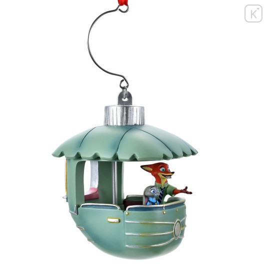 Japan Disney Store Light-Up Ornament - Zootopia : Christmas Judy Hops & Nick Wild - 5