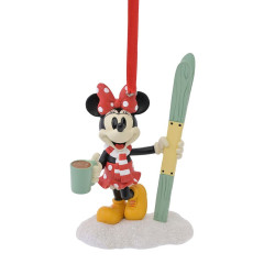 Japan Disney Store Ornament Figure - Minnie : Christmas Ski