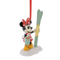 Japan Disney Store Ornament Figure - Minnie : Christmas Ski - 3