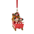 Japan Disney Store Ornament Figure - Mickey & Minnie : Christmas - 1