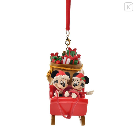 Japan Disney Store Ornament Figure - Mickey & Minnie : Christmas - 2