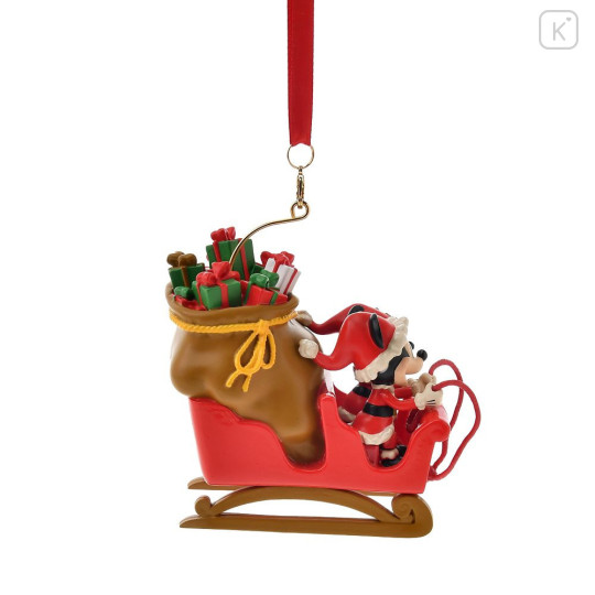 Japan Disney Store Ornament Figure - Mickey & Minnie : Christmas - 4