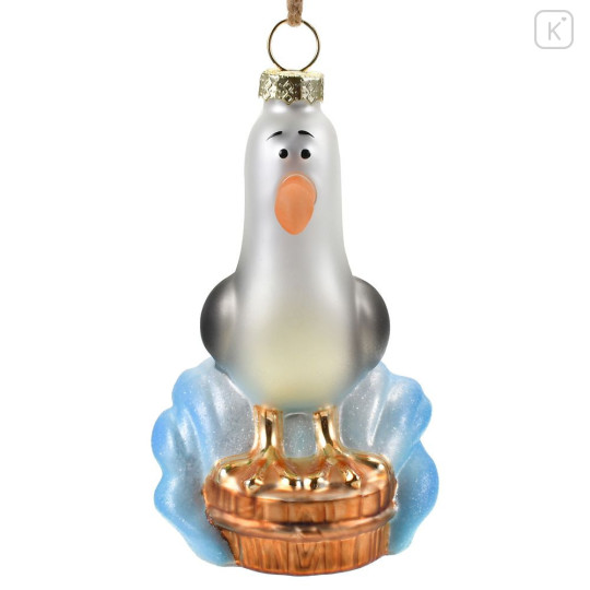 Japan Disney Store Ornament Figure - Finding Nemo Seagull : Christmas - 1
