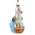 Japan Disney Store Ornament Figure - Finding Nemo Seagull : Christmas - 2
