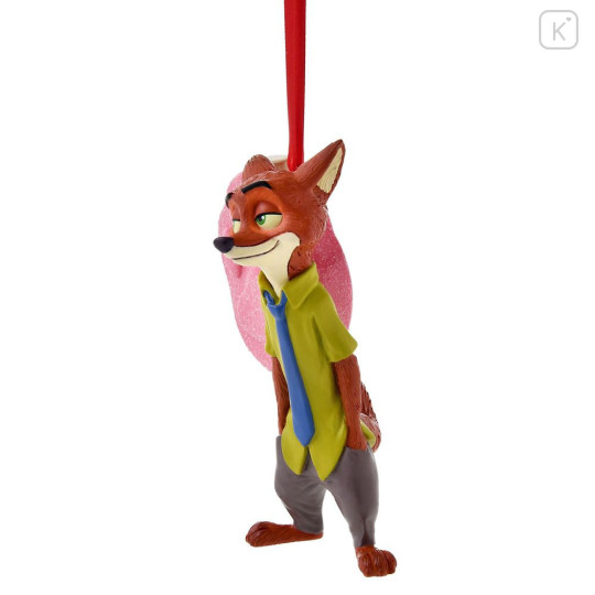 Japan Disney Store Ornament Figure - Zootopia Nick Wilde : Christmas - 2