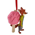 Japan Disney Store Ornament Figure - Zootopia Nick Wilde : Christmas - 3