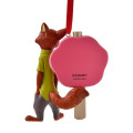 Japan Disney Store Ornament Figure - Zootopia Nick Wilde : Christmas - 4