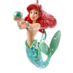 Japan Disney Store Ornament Figure - Ariel : Christmas Sequins