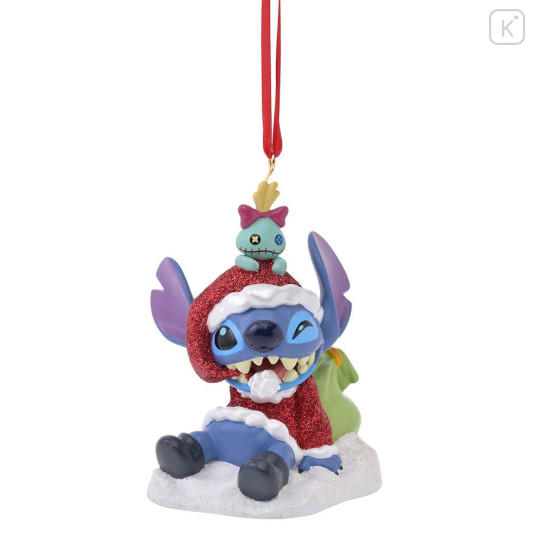 Japan Disney Store Ornament Figure - Scrump & Stitch : Christmas - 1